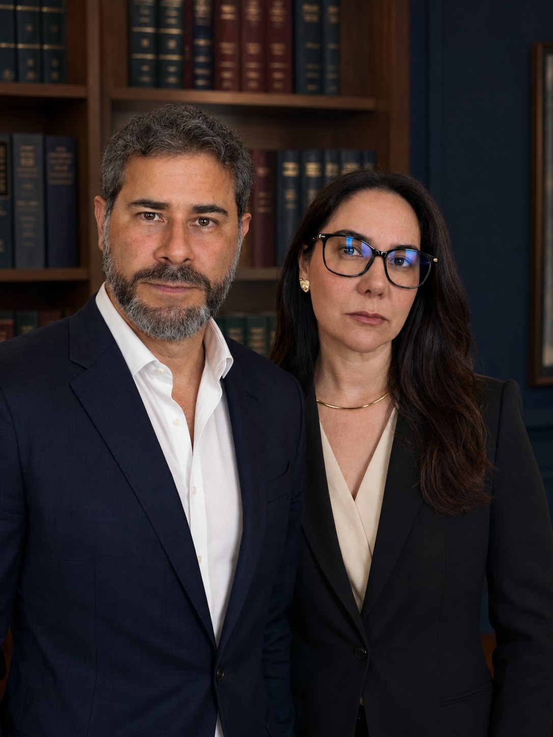 Prof. Audrey Souza e Profa. Olívia Franco, do Instituto Franco e Souza